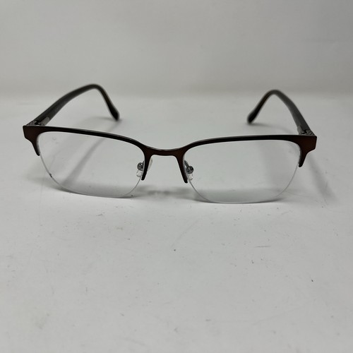 BADGLEY MISCHKA EYEWEAR HUDSON BROWN 54-18-145 FLEX HINGE EYEGLASSES X242
