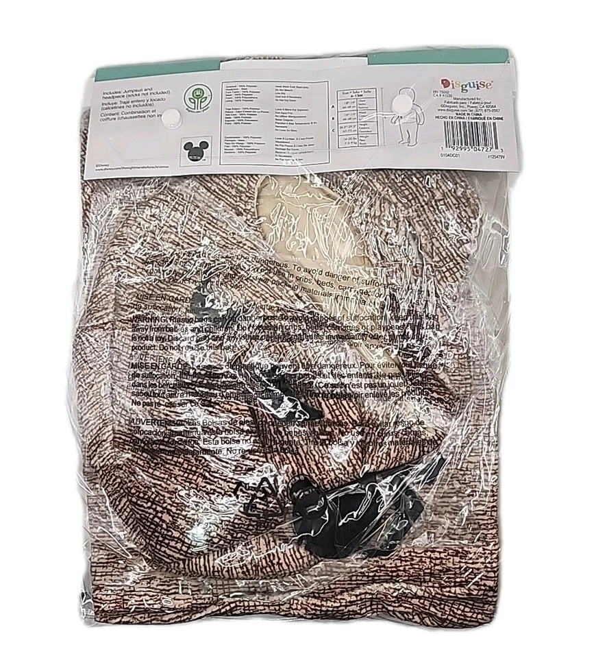 Маскировка костюмы Disney Baby кошмар перед Рождеством буги-вуги 6-12 M - Изображение 2 из 3