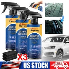 Car Coating Spray,Quick Effect Coating Agent,Car Scratch Wax Polish Spray Liquid