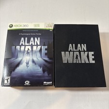 Alan Wake LMTD Ed. CIB With Slipcover - Microsoft Xbox 360