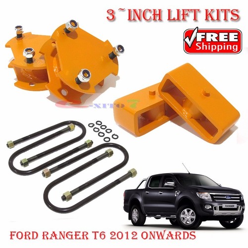 True Suspension 3Inches Lift Up Kits 4x4 Ford Ranger T6 PX XL 2012 Mazda BT50 eBay