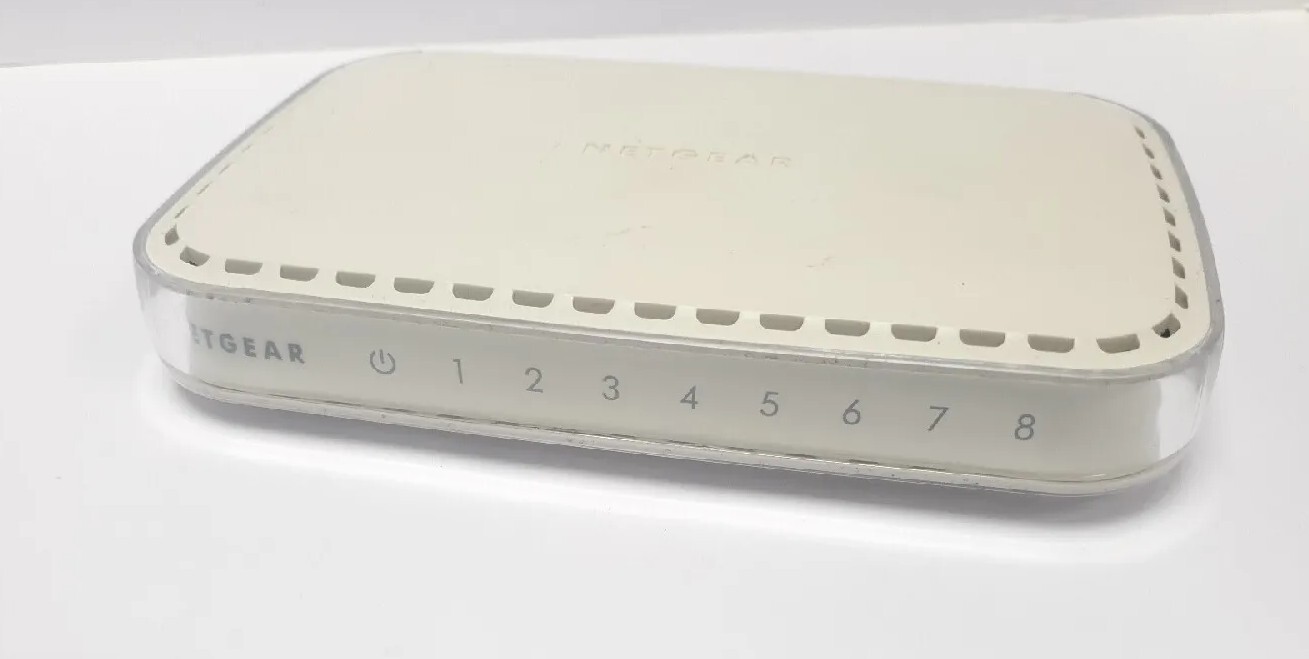 netgear-8-port-10-100-mbps-switch-fs608-v3-for-sale-online-ebay