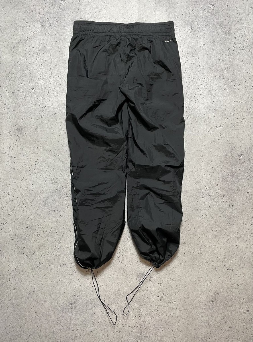 Vintage Nike Track Pants Nylon Drill Y2K style Swoosh Hype