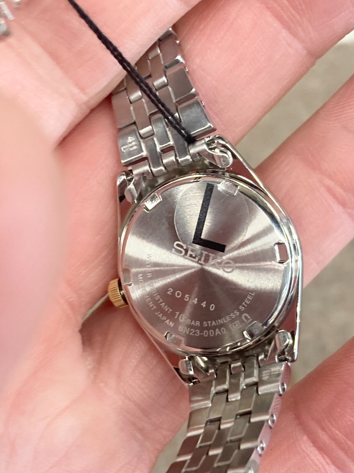 Seiko Women's Two Tone Stainless Watch With Day Date eBay