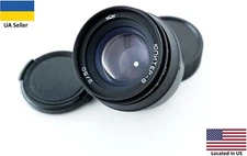 Vintage Portrait Black Jupiter 8 2/50mm M39 FED Zorki Leica RF Lens L39