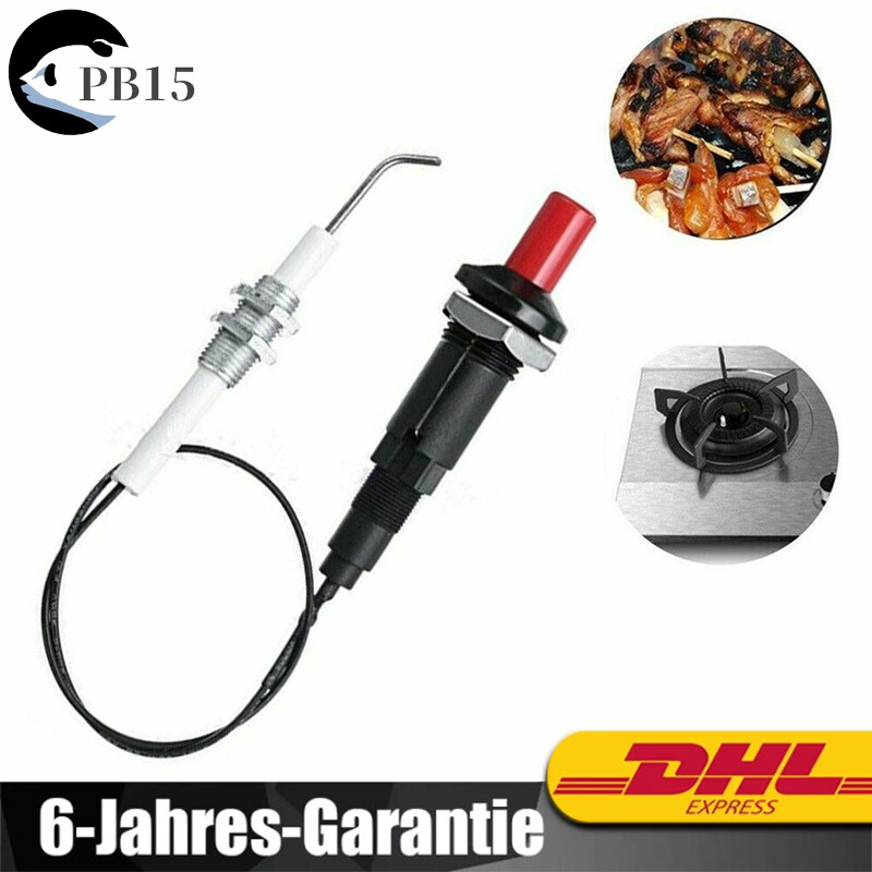 Piezozünder Piezo Zündung Push Button Igniter für Gasgrill Bräter Gas Heizer