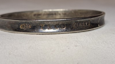 割引クーポン & Tiffany Co. eBay | 1997 bracelet bangle oval 1837 silver 925 アクセサリー
