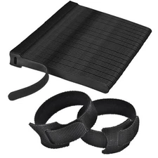 Reusable Fastening Cable Ties 6 in Cable Management Ties 100 pcs Cable Straps...