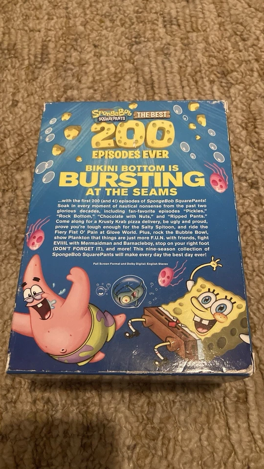 SpongeBob Squarepants - The Best 200 Episodes Ever DVD Set (COLLECTORS ITEM) - Image 4 of 4