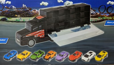 Chad Valley Auto City car transporter with cars- With Box UK