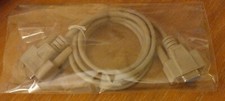 9-pin Female to Female Null Modem Cable Gray 5ft Brand New Never Used Open Box