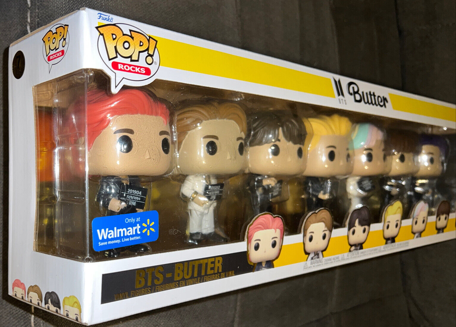 Funko Pop! Rocks BTS Butter 7 Pack Exclusivo Original Colecionavel - Moça  do Pop - Funko Pop é aqui!