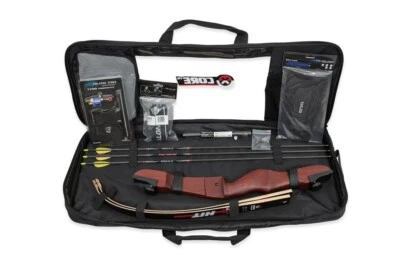 Recurvebogen Bogenset Einsteigerbogenset Core Hit mit Tasche und Zubehör 64"