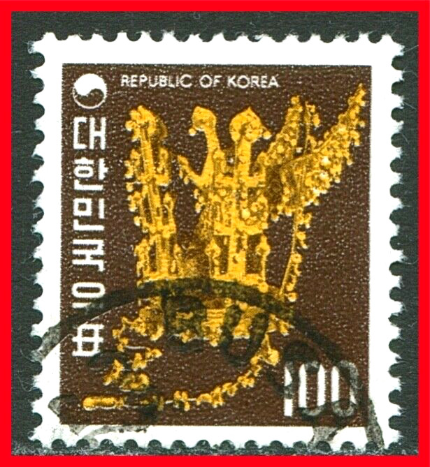 Korea Postage Stamp Scott 653, Used!! K654
