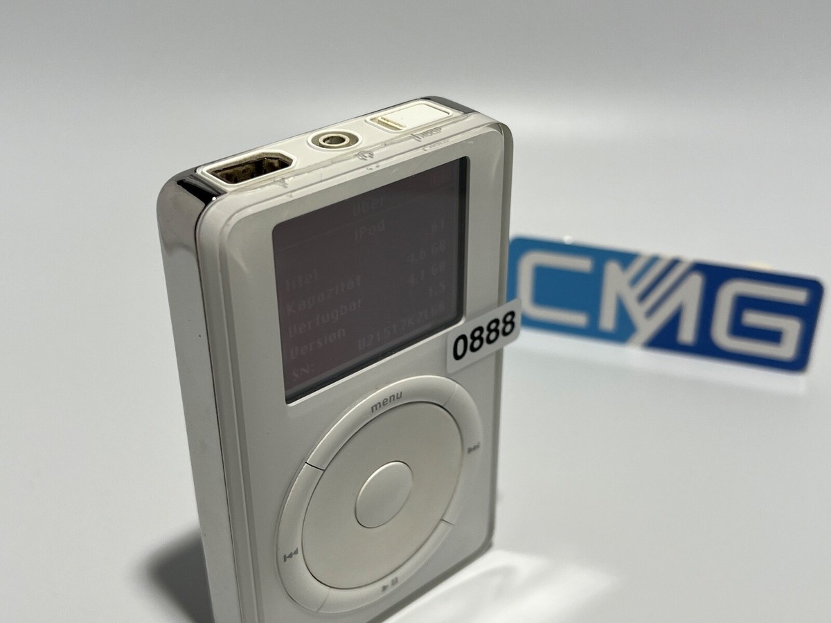 初代iPod (Scroll Wheel)第一世代 M8541 5GB Original Scroll Wheel Apple iPod Classic 1st Generation