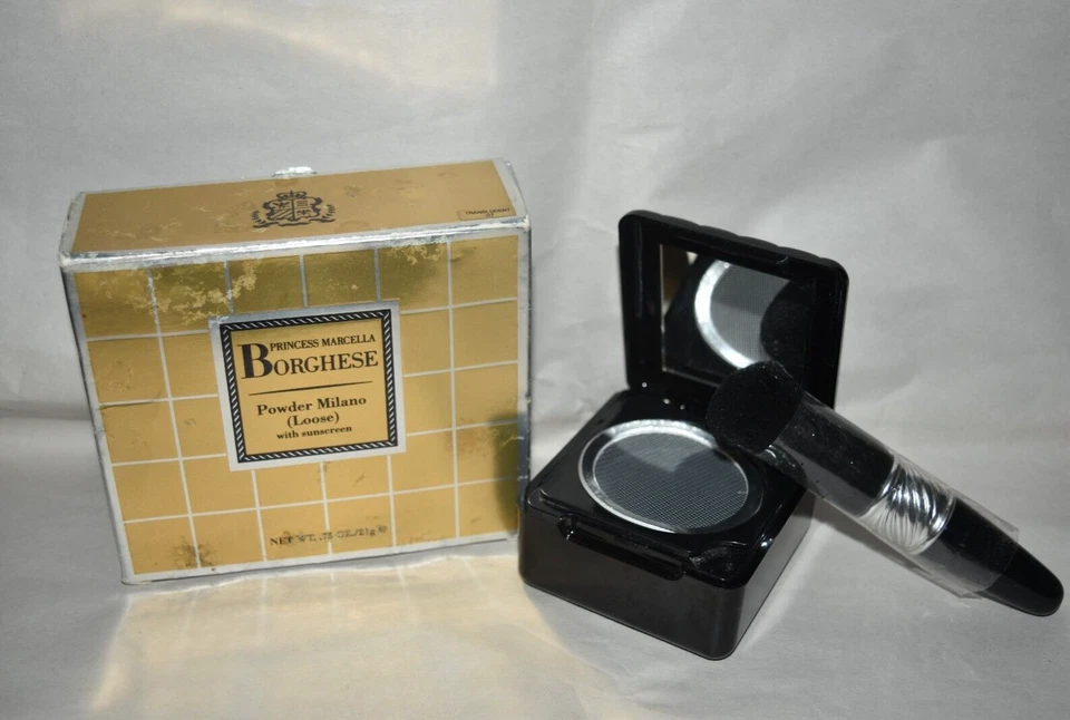 NIB Borghese Vintage Powder Milano loose ~ Translucent - Image 3 of 3