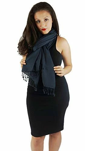 Scarf/Scarves/Shawl/Shawls/Pashmina Shawl/Cashmere Scarf/Wrap/Stole/CapeCharcoal
