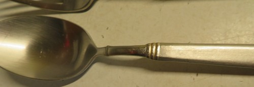 8 Pc Mixed Lot Of Satin & Gold Flatware 18/8 Cromargan WMF Stainless Silverware - Picture 7 of 13