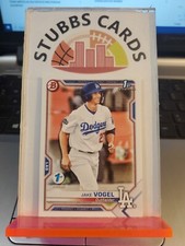 2021 BOWMAN 1ST EDITION 1ST BOWMAN JAKE VOGEL #BFE-59 DODGERS TOP PROSPECT