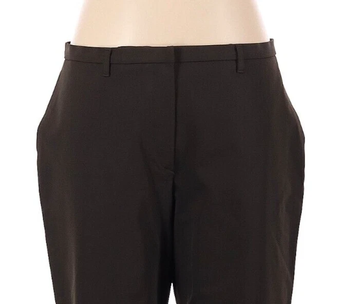 Jil Sander Marrón Oscuro Poliéster Suelto Vestido/Pantalones de Carrera Talla 44 (US 14) Foto 3 de 4