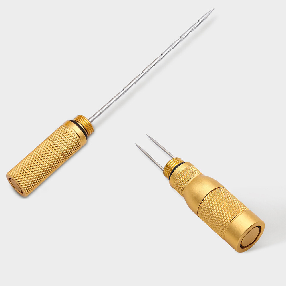 4in1 Cigar Multitool Dual Size Cigar Punch Tool Cigar Draw Enhancer