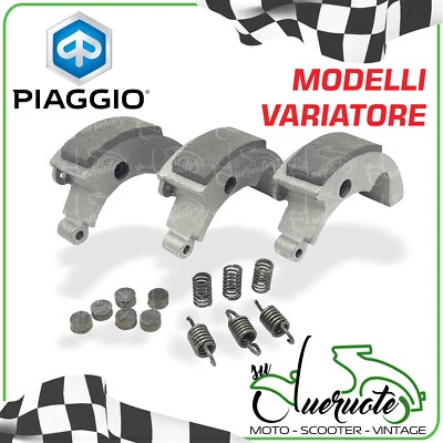 PIAGGIO KIT MASSETTE FRIZIONE CIAO VARIATORE 50 BOXER BRAVO BOSS SI GRILLO SUPERBRAVO