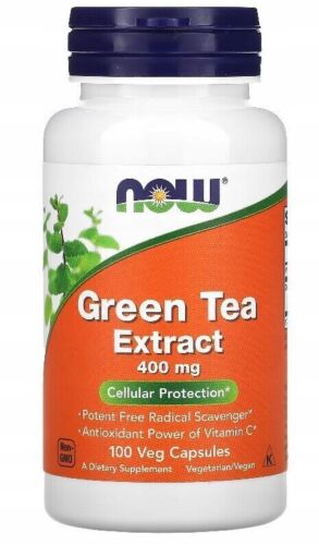 NOW Foods GREEN TEA EXTRACT 100caps GREEN TEA - Afbeelding 1 van 1