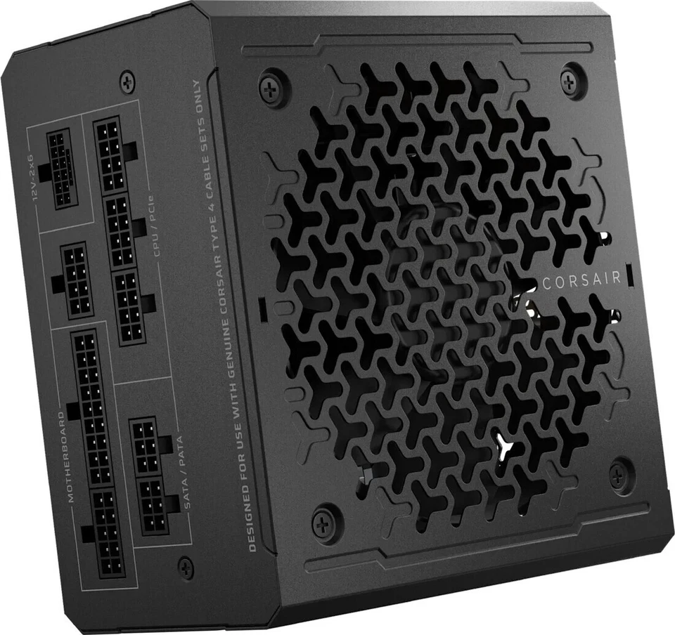 Corsair RM1000e Alimentatore PC Gaming ATX 3.1 1000W PSU Modulare Ventola 120mm - Immagine 2 di 4