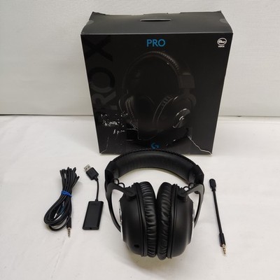 LOGITECH G PRO X WIRED GAMING HEADSET SURROUND SOUND OVER-EAR BLUE VOICE
