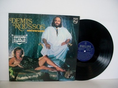 DEMIS ROUSSOS Universum Cantado En Espanol Original SPAIN 1979 PHILIPS 63 03 196