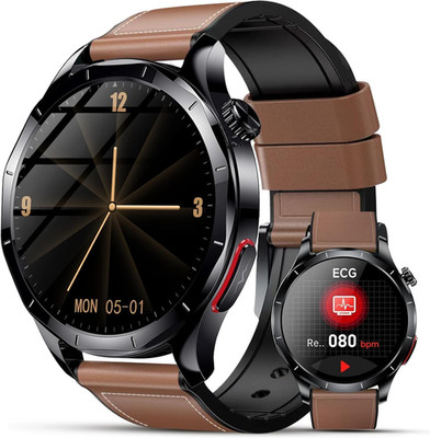2026 Neu Smartwatch Herren Mit Ekg/Hrv/Βιυτｚυcker/Bmi/Harnsäure, 1,43'' AMOLED Ge