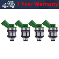 4 iniettori carburante JS4D-5 16600-1S700 per Nissan Frontier Xterra 2,4 L KA24DE 96-04