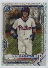 2021 Bowman Chrome Prospects Mega Box Mojo Refractor Nick Maton #BCP-5 1bc4