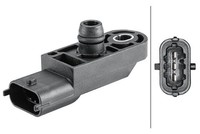 Hella Sensor, Ladedruck Unten U.A. FüR Abarth, Alfa Romeo, Dacia, Lancia