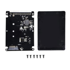 M.2 NGFF SATA SSD To 2.5 Inch IDE 44pin Enclosure Adapter Black Notebook PC
