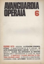 Avanguardia Operaia (n. 6 giugno 1970) - AA.VV. (Sapere edizioni) [1970]