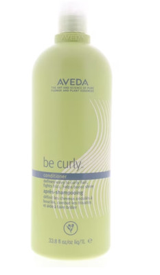 Aveda Be Curly Conditioner Defines wavy to Curly Hair - 33.8 FL OZ / 1 Liter