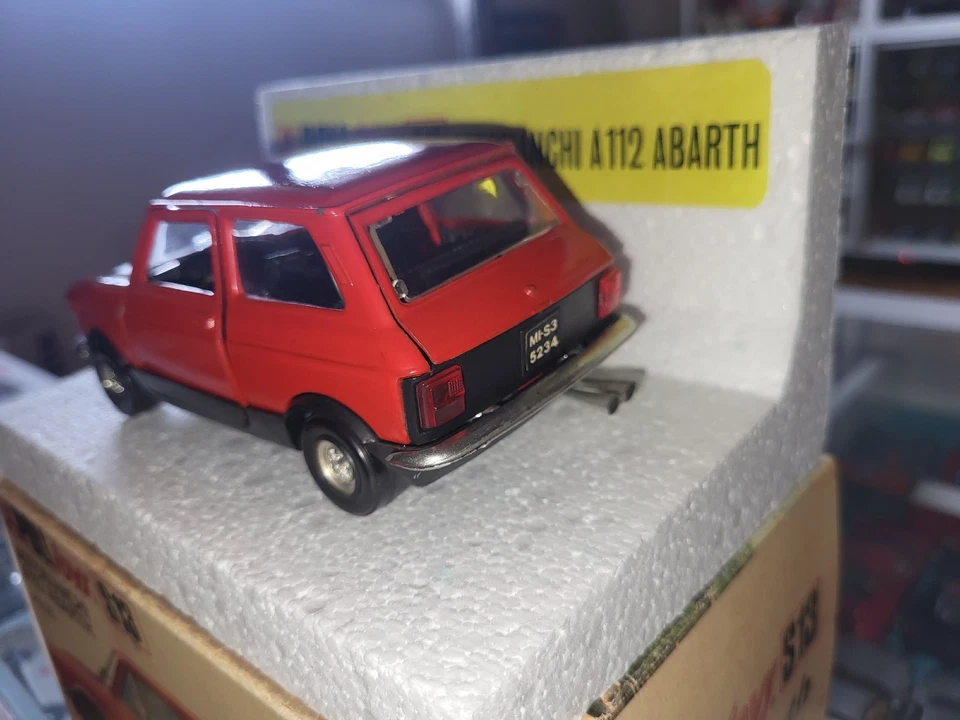 Autobianchi A112 Polistil Politoys 1/24 1/25 + REPROBOX - Immagine 3 di 4