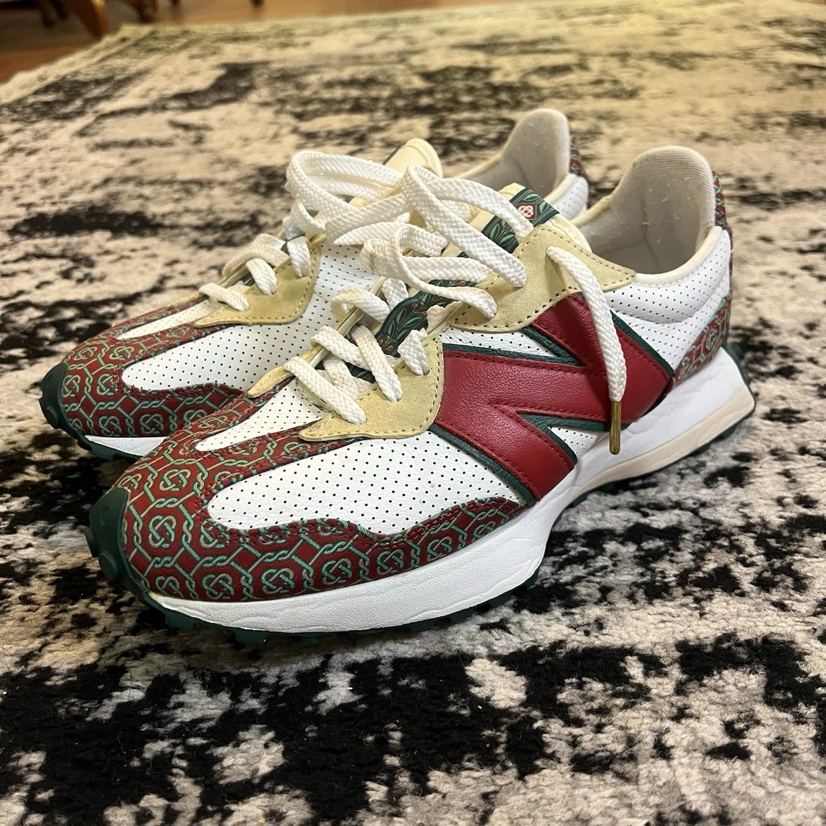 Preços baixos em New Balance Casablanca x 327 Red Monogram | eBay