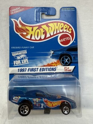 Hot Wheels 1997 #509 First Editions 1 of 12 Firebird Funny Car
