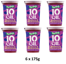 Hartley's 10 Cal Jelly Pots 175g - 6 Packs - Strawberry, Raspberry, Blueberry