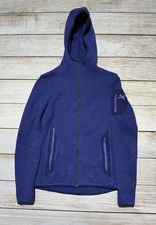 Arc'teryx Covert Women's XS Purple Full Zip Hooded Jacket Outdoor Hiking