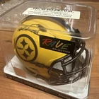 Heath Miller Signed Pittsburgh Steelers Riddell Rave Speed Mini Helmet Beckett🔥
