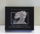 2024 W SILVER AMERICAN EAGLE PROOF US Mint Box  One Ounce .999 FINE Box..