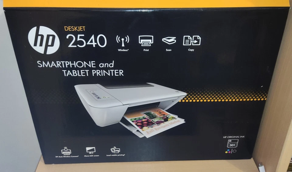 HP Deskjet 2540 All in One WIFI / WIRED / SCAN / PRINT / COPY - Photo 1/1