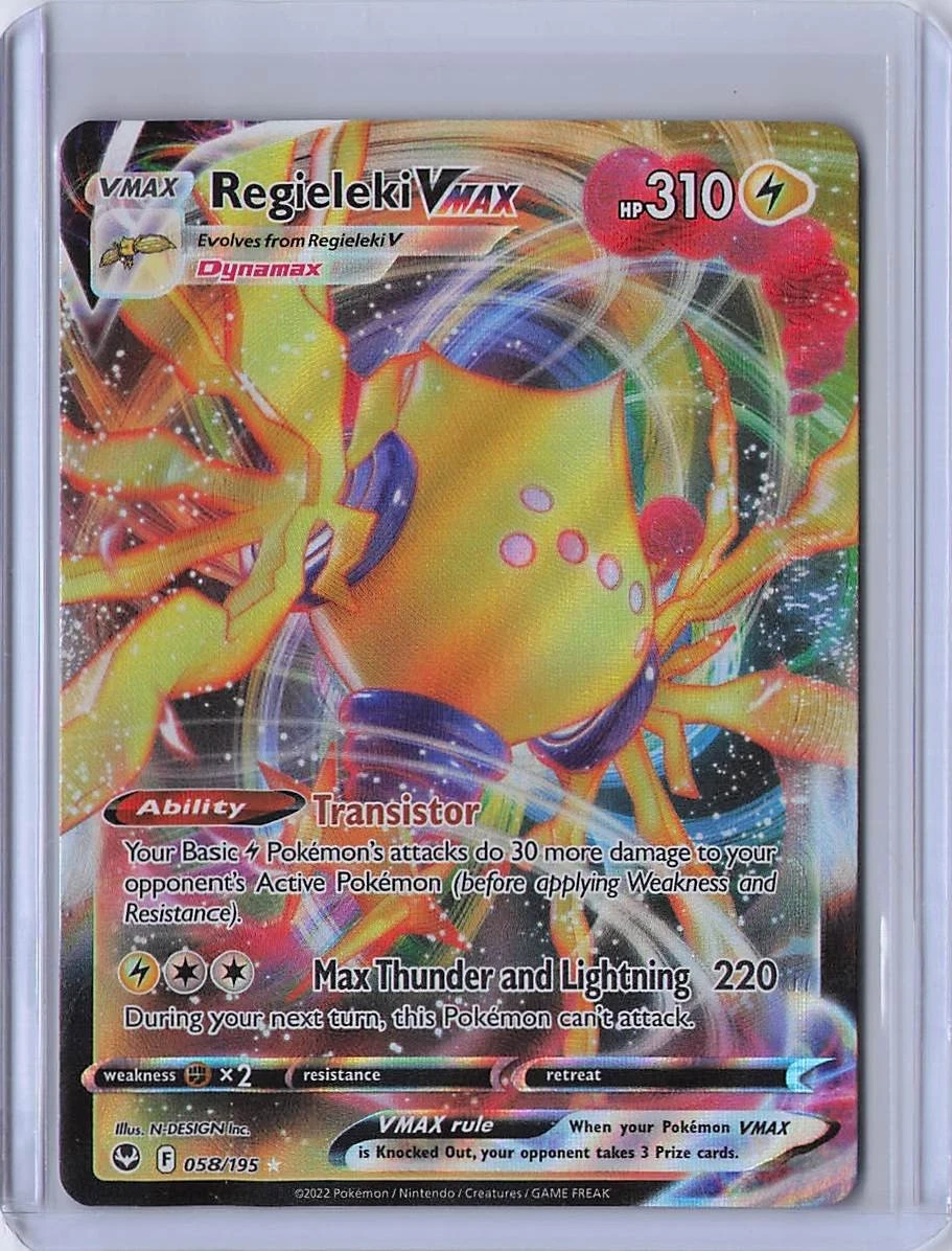 Regieleki VMAX Pokémon TCG Cards for sale | eBay