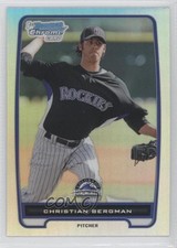 2012 Bowman Chrome Prospects Refractor Christian Bergman #BCP126 9vh