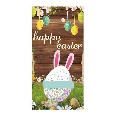 Ostern Tür Abdeckung Foto Requisiten schöne Dekoration für drinnen Urlaub Party Zubehör