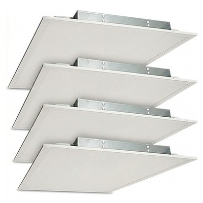 4-Pack 2ft x 4ft LED Backlit Panel 60W 5000K Color Temperature