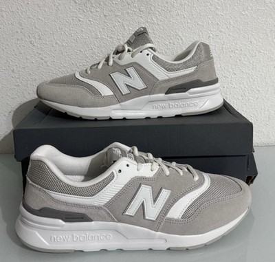 New Balance 997H Grey White Suede Athletic Shoes Womens Size 10 B CW997HCR